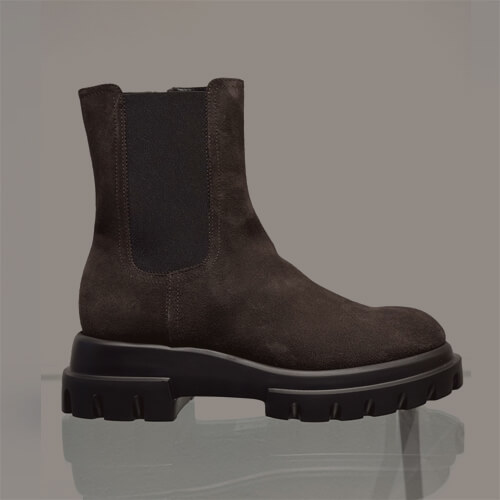 AGL Stiefelette in beige