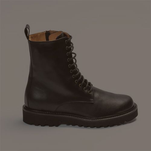 ViaMercanti Stiefelette in schwarz